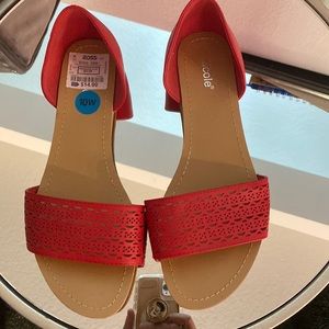 Never worn 10 wide sandals